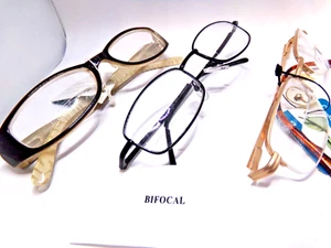 3 bifokale LESBRILLE +4.0 Kompakt Vielfalt Mode Qualität Fair Vision Marke - Bild 1 von 2