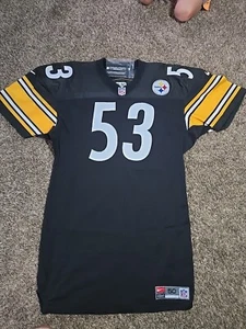 1999 HOMER PITTSBURGH STEELERS TEAM ISSUED NIKE #53 Jersey Sz 50 Game Preseason? - Picture 1 of 12