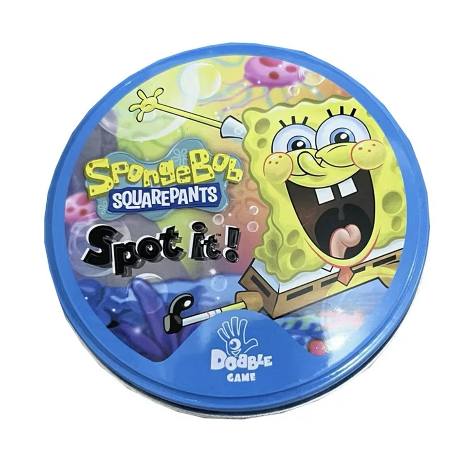 Dobble Spot It Spongebob Brettspiel Familienspiel Minispiele Paket - Bild 1 von 1
