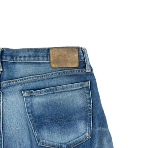 Pantalones de mezclilla Polo Ralph Lauren para hombre 34x34 azul calce clásico desvanecido recto - Imagen 1 de 12