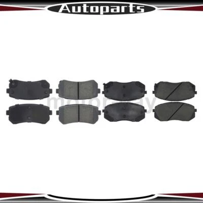 For 2014 2015 2016 Kia Cadenza Front Rear Brake Pads Ceramic Pads Centric - Image 1 of 4