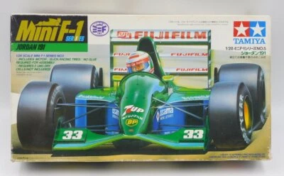 Tamiya Jordan 191 motorized plastic model kit scale 1:28 Ref. 28005 800 MIB - Immagine 1 di 4