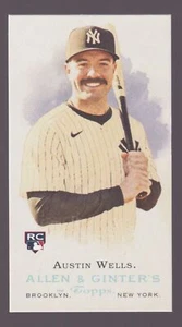 2024 Topps Allen & Ginter Austin Wells #RD-19 Mini Rookie Design Variations - Picture 1 of 2