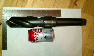 Broca MALCUS 2-1/4" HSS MT 5 vástago cónico (#1609) - Imagen 1 de 11