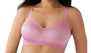 Wacoal Chateau Rose Back Appeal Wire Free Bra 852303 SZ 36 DD Nwt $70 - Picture 1 of 4
