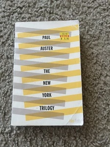 The New York Trilogy (Faber Firsts) by Auster, Paul Paperback Book The Fast Free - Imagen 1 de 2