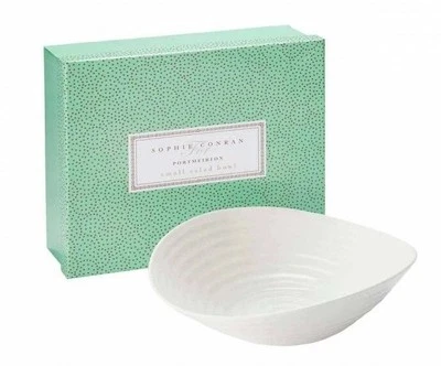 Sophie Conran for Portmeirion - White Small Salad Bowl 24cm - Image 1 of 4