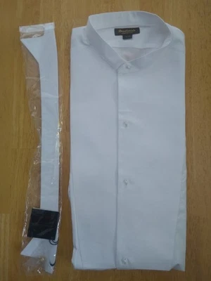 NWOT Brooks Brothers Golden Fleece Detachable Collar Formal Shirt USA    18-35 - Image 1 of 4