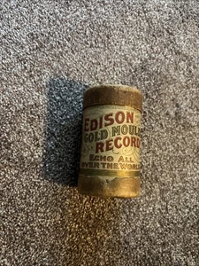 1890 Edison disco stampato in oro "Qual è la questione con la posta"Arthur Collins - Foto 1 di 11