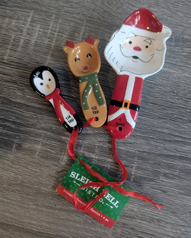 Hobby Lobby Holiday Character Measuring Spoons, Missing Tsp - Image 1 of 1