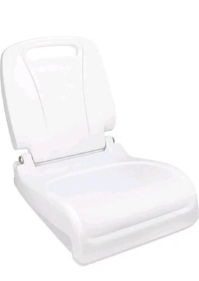 Poolside Chair for Edge of Pool, Upgraded Foldable Pool Chair with Handle & Back - Image 1 of 4