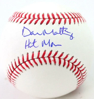 Don Mattingly Autographed Rawlings OML Baseball w/ Hitman- JSA W *Blue - Image 1 of 4