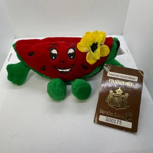 Hawaiian Collectibles Striped Watermelon Plüsch 1999 - Bild 1 von 7