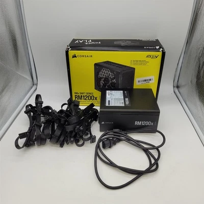 Corsair RM1200x Shift Fully Modular ATX Power Supply - 80 Plus Gold Efficiency - Image 1 of 4
