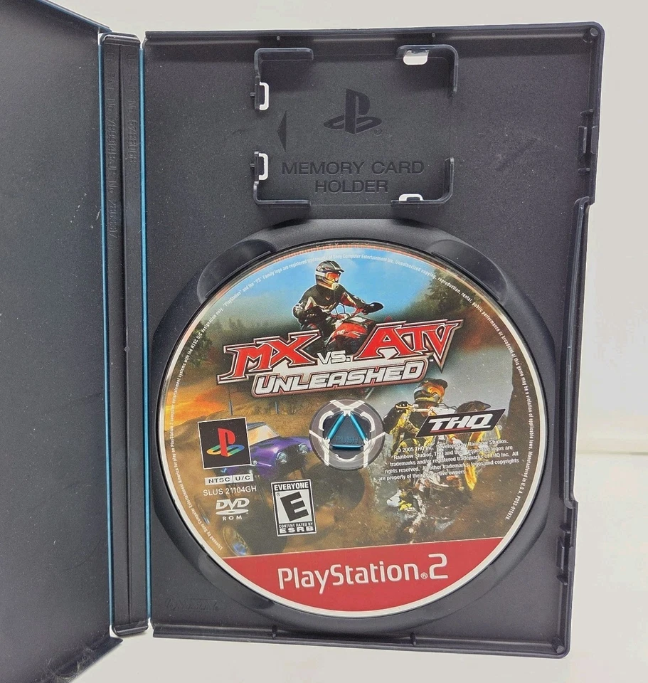 MX vs ATV Unleashed (PlayStation 2, 2005) - Probado, solo disco en estuche genérico Foto 1 de 3