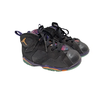 Nike Air Jordan 7 Zapatilla Retro Niño Pequeño 9C Negro Multicolor 705418-029 Niños Foto 1 de 4