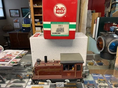 LGB #23630 PENNSYLVANIA SIDE ROD 0-4-0 DIESEL SWITCHER KNUCKLE COUPLER F/S. - Image 1 of 4