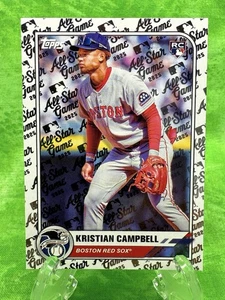 Kristian Campbell RC - 2025 Topps All Star Game #41 Boston Red Sox - ASG Foil - Picture 1 of 11