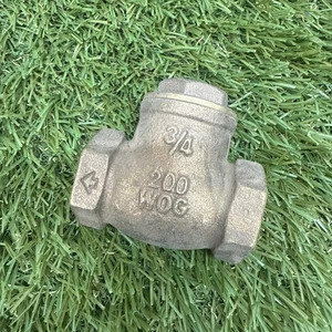 3/4 Bronze Schwenk Rückschlagventil Innengewinde auf Innengewinde 200 WOG NEU - Bild 1 von 5