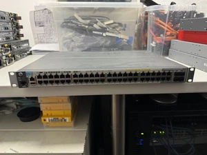 HP 2920-48G-PoE+ 48 Port Gigabit Switch J9729A with J9731A & J9733A Module 10GbE - Picture 1 of 6