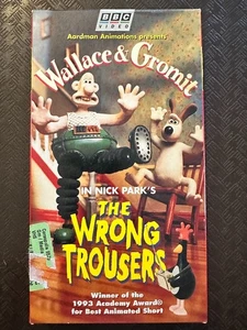 Wallace And Gromit - The Wrong Trousers VHS Video Tape - Picture 1 of 3