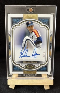 2023 Topps Tier One Talent Nolan Ryan autographed 41/50 - Picture 1 of 2