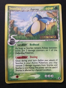 Snorlax (Delta Species) 10/101 Dragon Frontiers Reverse Holo - Bild 1 von 2