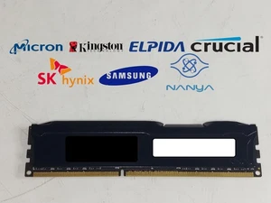 Major Brand 8 GB PC3-12800 (DDR3-1600) 2Rx8 DDR3 Shielded Desktop RAM - Picture 1 of 6