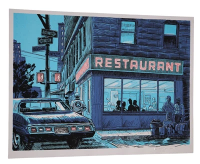 Tim Doyle "Big Salad" Seinfeld AP Limited Edition Art Screen Print Edition of 35 - Image 1 of 4