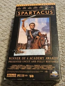 Spartacus 1991 Letterbox Edition VHS Tested Plays - Picture 1 of 15