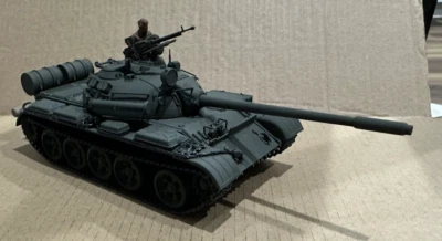1/48 Tamiya построить T55 с магнит пулемет, нуждается в покраске, чтобы закончить его - Изображение 1 из 4