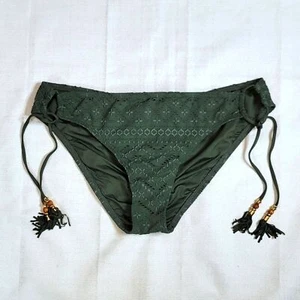 La Blanca grün Quasten Salz Hipster Bikinihose Größe 14 - Bild 1 von 9