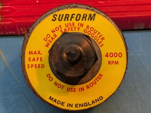 Stanley Surform (Unmarked No 21-386), 2 inch Drum W/ 1/4" Drill Arbor - England - Picture 1 of 4