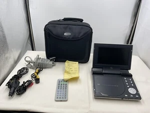 Durabrand Portable 7” DVD Player DUR-1700 w/ Remote, Cord, & Case - Picture 1 of 5