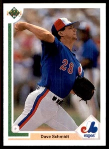1991 Upper Deck Dave Schmidt Montreal Expos #684 - Picture 1 of 2