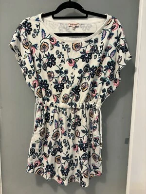 Vestido de Colección Juicy Couture Talla S Estampado de Tela de Terry Natación Cubrir Foto 1 de 4