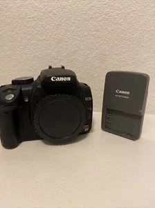 Canon EOS Rebel XT 8MP Digital SLR Camera Body 350D Black #680 - Picture 1 of 6
