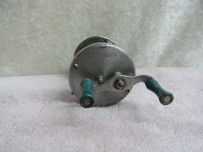 De colección Lakeside Abbey & Imbrie U.S.A. Carrete de pesca RARO Foto 1 de 4