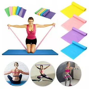 Physio Resistance Bands Exercise Pilates Yoga Recovery Latex Strength - Picture 1 of 7