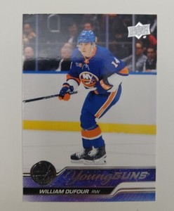 2023 24 UPPER DECK SERIES 1 YOUNG GUNS ROOKIE # 206 William Dufour