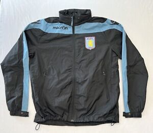 Aston Villa Jacket Mens Medium Blue Macron Training Jacket 2012/2013