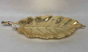 Classic Touch LE942 19.75 in. Gold Leaf Dish - Picture 1 of 4