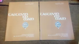Lot de 2 revues Tastevin en main 1972 n° 54 & 55 - Foto 1 di 2