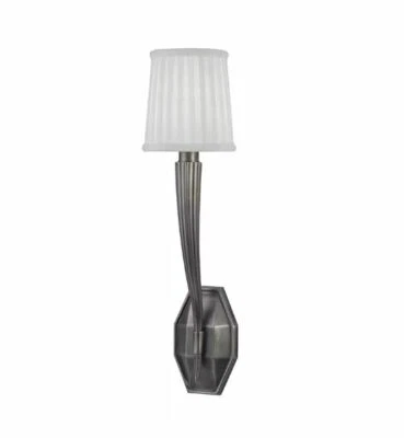 Hudson Valley Lighting Erie 3861-HN Historic Nickel 1-Light 21" Tall Wall Sconce - Image 1 of 4