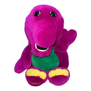 Vintage Barney The Purple Dinosaur Plush 20” Lyons Group Dakin Embroidered 1992 - Picture 1 of 18