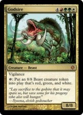 WOTC MtG Shards of Alara Godsire (MR) EX