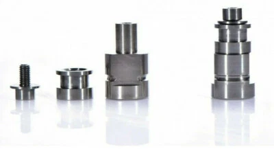 Remolques BOB: par de tuercas en titanio M10x1 o 3/8x26 o M12x1,25 Foto 1 de 3