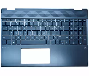 HP Palmrest Keyboard For HP Pavilion X360 15-DQ 15T-DQ with Backlit No pointer - Picture 1 of 3