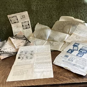 Vintage Embroidery Patterns and Catalogs lot of 6 pieces - Picture 1 of 18