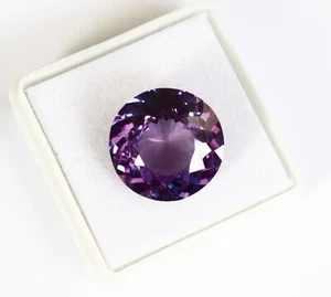 Alexandrite Round Cut Loose Gemstone Natural 12 CT Color Changing Alexandrite - Picture 1 of 10